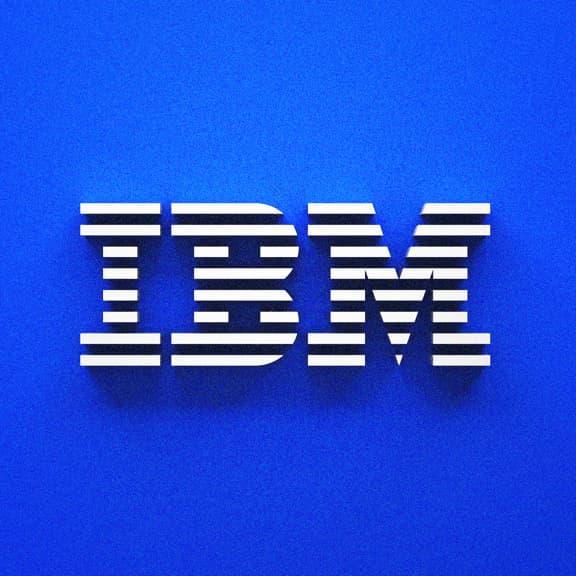 IBM logo brand expression