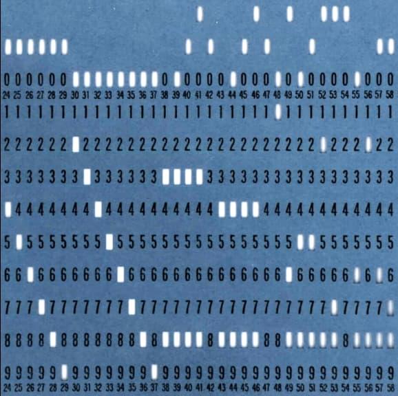 punch card