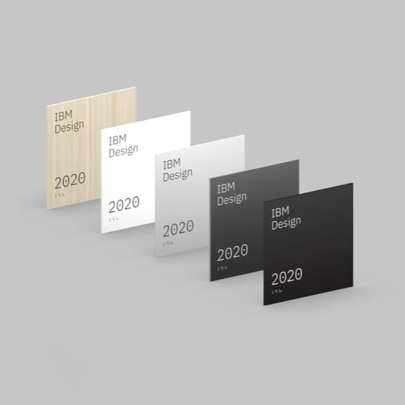 IBM interior signage palette examples