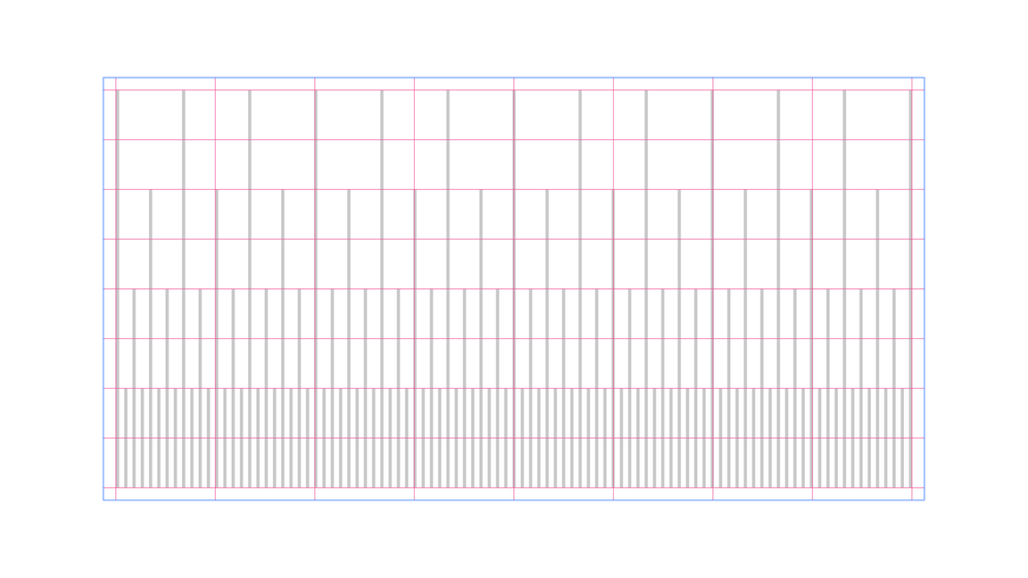 animated series of patterns sketches on the 2x Grid